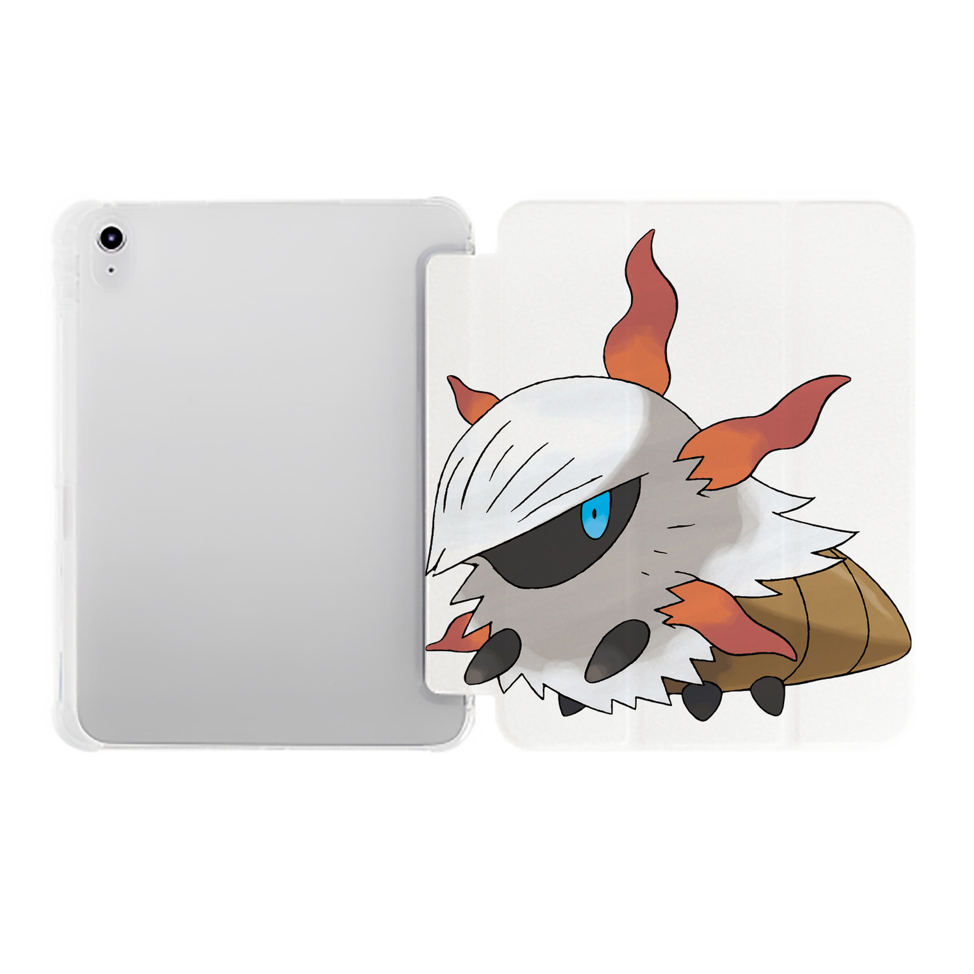 （画像用） ポケットモンスター Pokémon IPad ケース ペン収納付き 三つ折りスタンド PUレザー×シリコン 対応機種9.5/10.5/10.9インチ